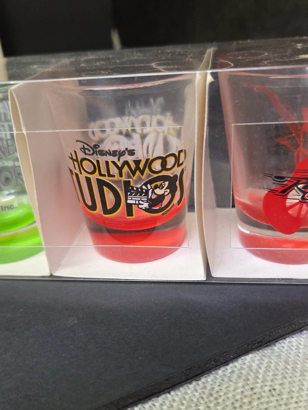 Brand New in box Disney Hollywood Studios Shot Glass Set